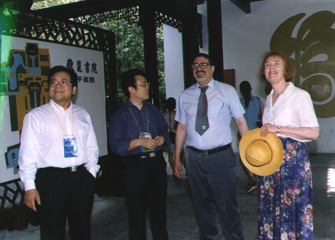 Dick and colleagues in China